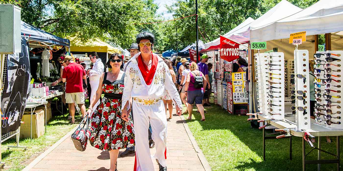 Run a market stall - Parkes Elvis Festival