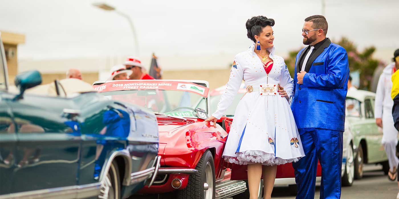 Market Stall Program Advertising Parkes Elvis Festival